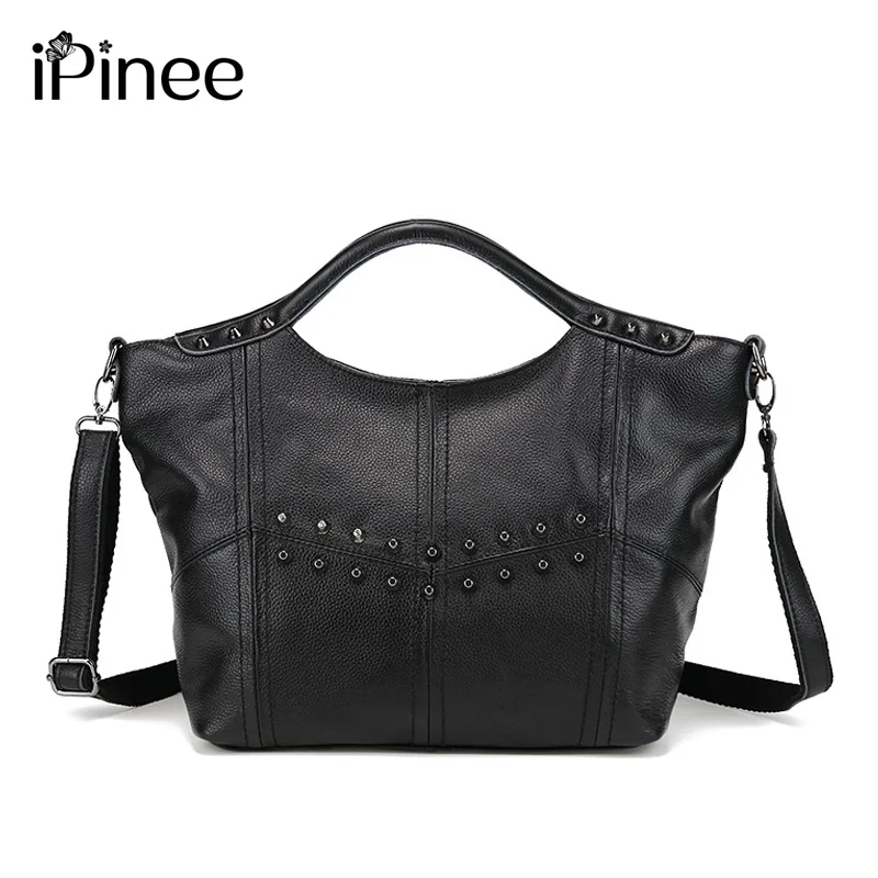 iPinee Famous Luxury Brand Designer Women Genuine Leather Handbags High Quality Crossbody Bags For Women Rivet Shoulder Bags
iPinee Famous Luxury Brand Designer Women Genuine Leather Handbags High Quality Crossbody Bags For Women Rivet Shoulder Bags