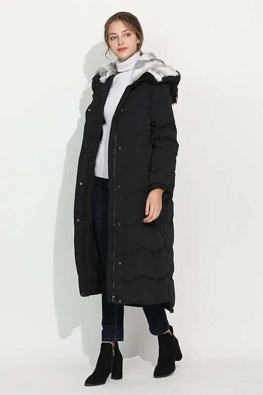 O1CN011JfEJarbg3AMpTe_!!6Women's Winter Jackets Hooded Long Down Jacket Detachable Rabbit Hair Doudoune Femme Hiver Black Women's Down Jacket 318312507 93681055 (1)