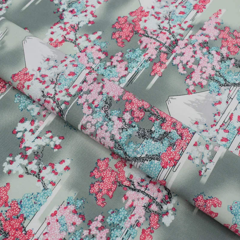 Fuji mountain flower reactive dyeing stretch satin cotton fabric for dress bazin riche getzner telas tissus au metre tecido DIY
Fuji mountain flower reactive dyeing stretch satin cotton fabric for dress bazin riche getzner telas tissus au metre tecido DIY