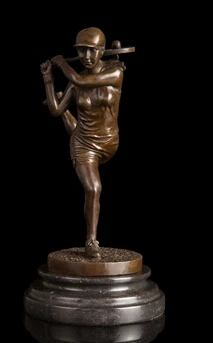 Copper decoration Fine Buddha Brass Wholesale Retail Sports Girl Tennis player statue bronze figurine woman sculpture en bronze
Copper decoration Fine Buddha Brass Wholesale Retail Sports Girl Tennis player statue bronze figurine woman sculpture en bronze