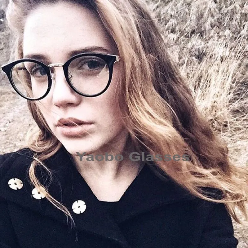 Retro Transparent myopia glasses Ladies Cat eyes Glasses Frame Metal Geek Fashion Women Optical Glasses Clear Lens Glasses UV400 
Retro Transparent myopia glasses Ladies Cat eyes Glasses Frame Metal Geek Fashion Women Optical Glasses Clear Lens Glasses UV400