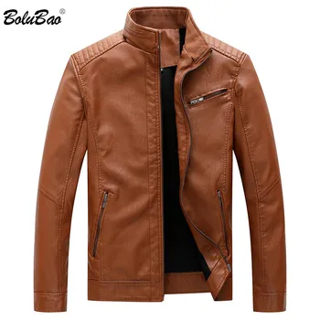 BOLUBAO Men Winter Leather Jacket Casual Motorcycle Standing Collar Men's Jackets Slim Fit Male Artificial leather Jackets Coats
BOLUBAO Men Winter Leather Jacket Casual Motorcycle Standing Collar Men's Jackets Slim Fit Male Artificial leather Jackets Coats
