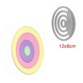 4pcs/lot Oval Frame Metal Cutting Dies Stencil Template for DIY Scrapbooking Embossing Paper Card Album Decor Craft New Dies
4pcs/lot Oval Frame Metal Cutting Dies Stencil Template for DIY Scrapbooking Embossing Paper Card Album Decor Craft New Dies