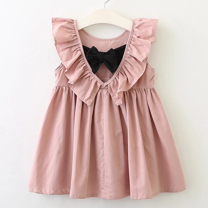 Girls Dresses 2018 New Summer Brand Kids Princess Dress Cute Embroidery Bow Design for Girls 1-6Y Children Clothes
Girls Dresses 2018 New Summer Brand Kids Princess Dress Cute Embroidery Bow Design for Girls 1-6Y Children Clothes