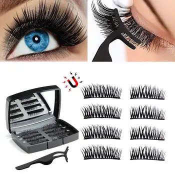 8 Pcs 3D Magnetic False Eyelashes Hand Mode Full Eye Waterproof Fake Eyes Lashes with Tweezers Mirror Case Makeup Tools
8 Pcs 3D Magnetic False Eyelashes Hand Mode Full Eye Waterproof Fake Eyes Lashes with Tweezers Mirror Case Makeup Tools