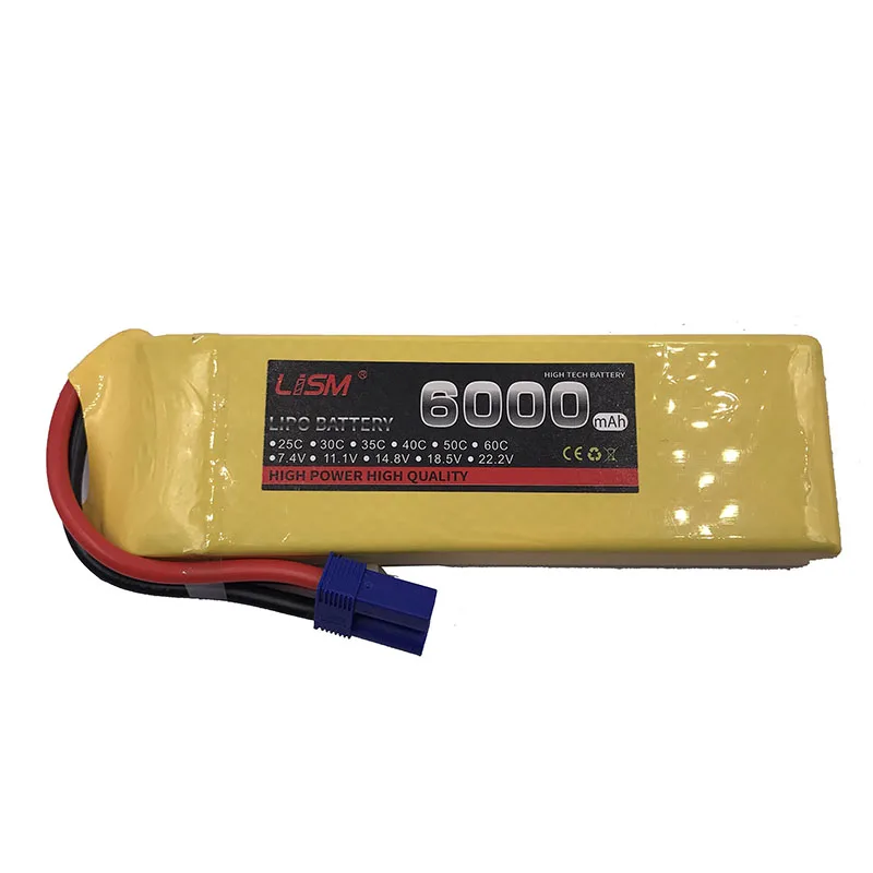 7.4V 6000MAH 25C 2S TPlug Lipo Battery For RC Drone Models Helicopters Airplanes Cars Boat Batteria #30Y32
7.4V 6000MAH 25C 2S TPlug Lipo Battery For RC Drone Models Helicopters Airplanes Cars Boat Batteria #30Y32