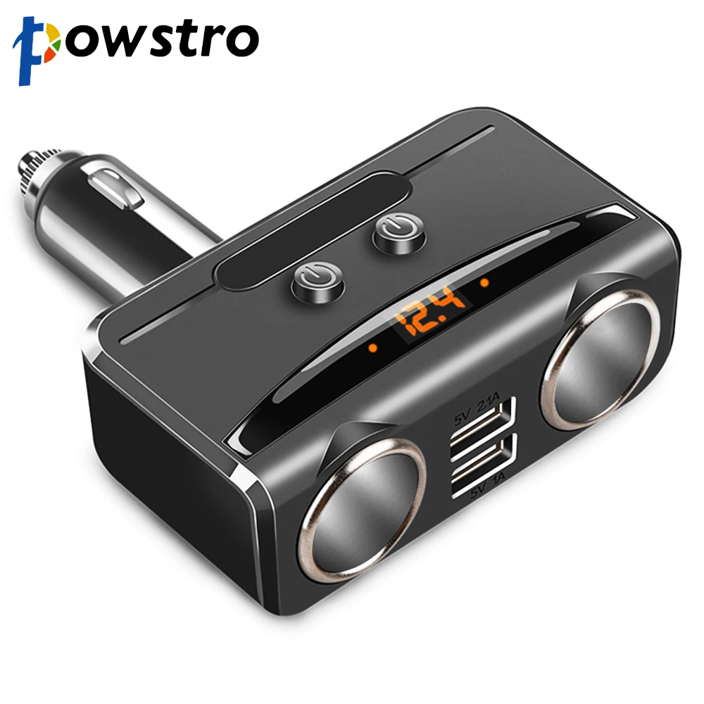 Universal Car Dual USB Charger 5V 3.1A Power Adapter with Dual Cigarette Lighter Socket Charge for Samsung S8 iPhone 8 X Charger
Universal Car Dual USB Charger 5V 3.1A Power Adapter with Dual Cigarette Lighter Socket Charge for Samsung S8 iPhone 8 X Charger