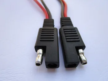 30 pcs 14AWG SAE 2 Wire Quick Connect Disconnect Weatherproof Heavy Duty Plug Ends 15cm
30 pcs 14AWG SAE 2 Wire Quick Connect Disconnect Weatherproof Heavy Duty Plug Ends 15cm