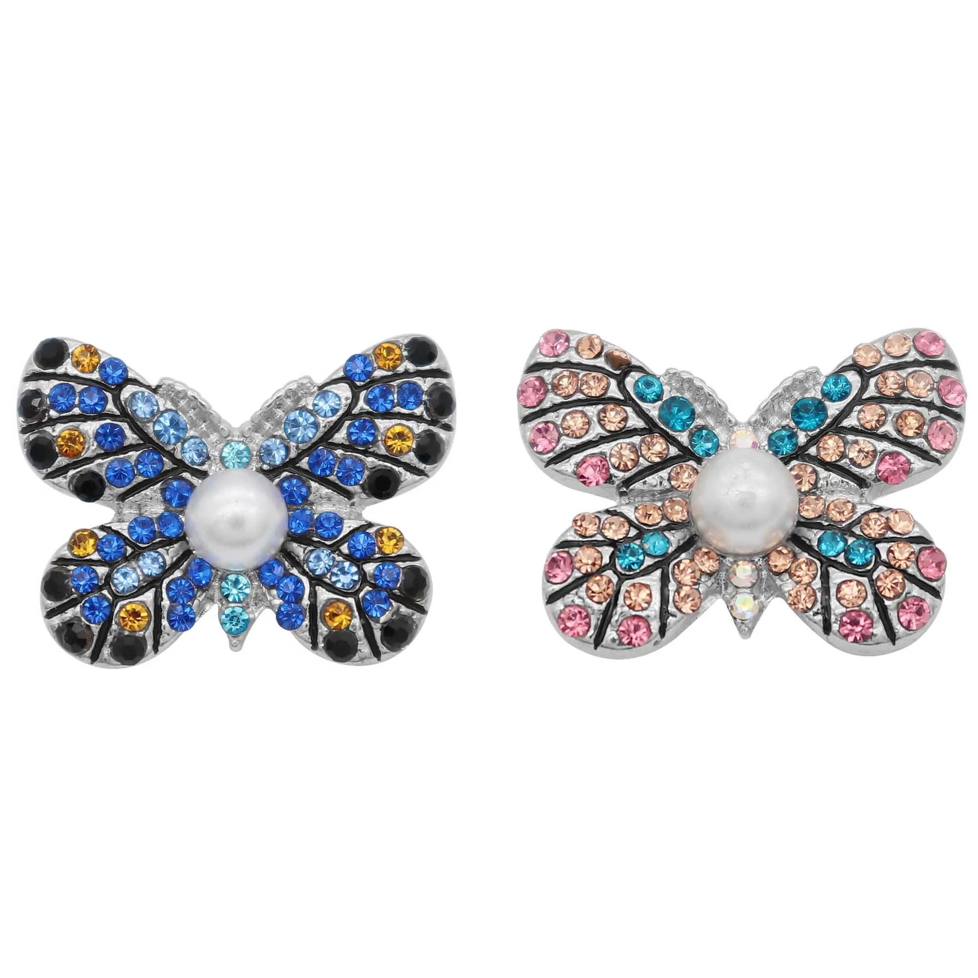 2019 New Popular Snap Jewelry colorful Rhinestone pearl Beautiful Butterfly 18mm Snaps Button Fit DIY Snap Bracelet For Women
2019 New Popular Snap Jewelry colorful Rhinestone pearl Beautiful Butterfly 18mm Snaps Button Fit DIY Snap Bracelet For Women