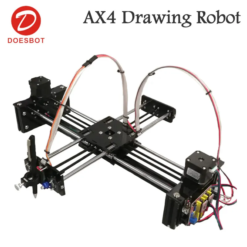 

Mini XY 2 Axis CNC Plotter Pen USB DIY Laser Drawing Machine Engraving Desktop Drawing Robot A4 297x210m