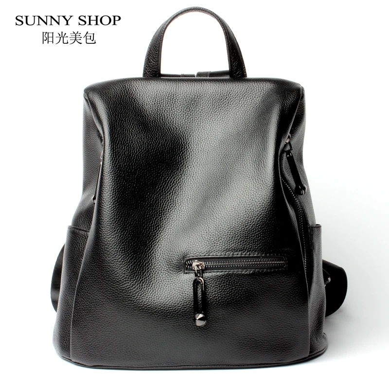 SUNNY SHOP Brand Designer Anti Theft Backpack Zipper At Backside 100% Genuine Leather Women Backpack American Fashion BagPack
SUNNY SHOP Brand Designer Anti Theft Backpack Zipper At Backside 100% Genuine Leather Women Backpack American Fashion BagPack
