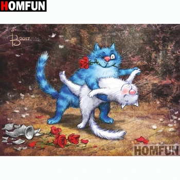 HOMFUN 5d Diamond Painting Full Square/Round "Cartoon cat" Picture Of Rhinestone DIY Diamond Embroidery Home Decor A13063
HOMFUN 5d Diamond Painting Full Square/Round "Cartoon cat" Picture Of Rhinestone DIY Diamond Embroidery Home Decor A13063