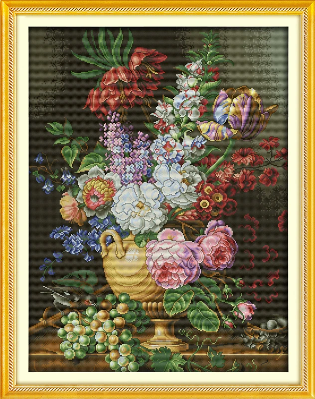 Beautiful vase (3) counted printed on fabric DMC 14CT 11CT Cross Stitch kitsembroidery needlework Sets Home Decor
Beautiful vase (3) counted printed on fabric DMC 14CT 11CT Cross Stitch kitsembroidery needlework Sets Home Decor