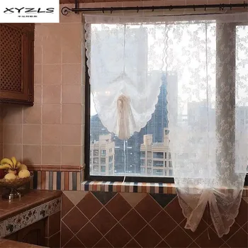 XYZLS Window Roman Curtain American Pastoral Voile Curtain Lace Sheer for Kitchen Living Room Bedroom Window Screening 1 Piece
XYZLS Window Roman Curtain American Pastoral Voile Curtain Lace Sheer for Kitchen Living Room Bedroom Window Screening 1 Piece