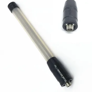 Two-segment UV 144/430MHZ of transparent coil antenna for baofeng BF888S UV5R UV6 UV8D radios
Two-segment UV 144/430MHZ of transparent coil antenna for baofeng BF888S UV5R UV6 UV8D radios