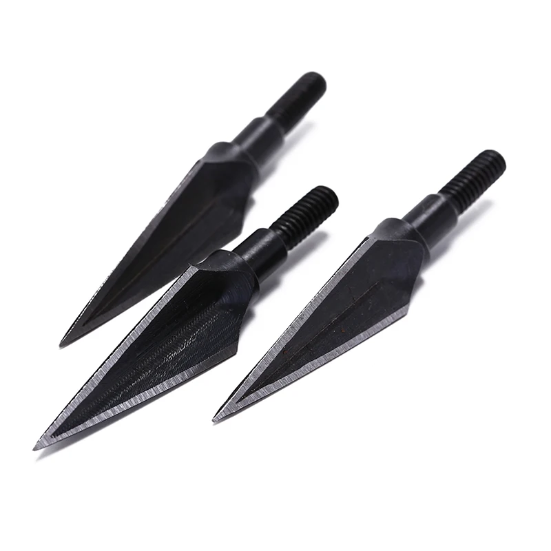 3PCS Iron Black Arrow Heads Broadheads Tips Arrow Points Archery Arrowheads For Compound Bow Cross Bow Recurve Bow
3PCS Iron Black Arrow Heads Broadheads Tips Arrow Points Archery Arrowheads For Compound Bow Cross Bow Recurve Bow