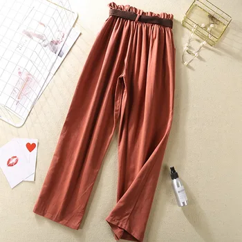 Garemay Cotton Linen Pants for Women Trousers Loose Casual Solid Color Women Harem Pants Capri Women's Summer
Garemay Cotton Linen Pants for Women Trousers Loose Casual Solid Color Women Harem Pants Capri Women's Summer