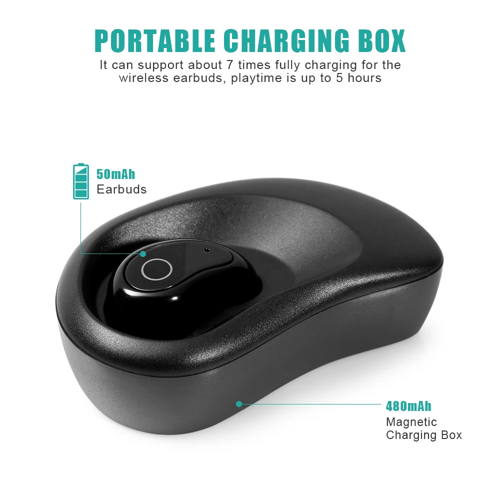 New Handsfree Wireless Bluetooth Earphones Noise Control Business Wireless Bluetooth Headset with Mic for Driver Sport
New Handsfree Wireless Bluetooth Earphones Noise Control Business Wireless Bluetooth Headset with Mic for Driver Sport