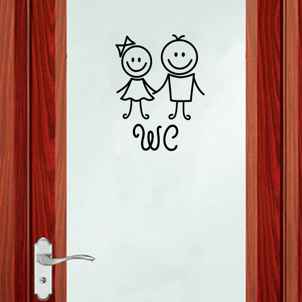 New and high quality Removable Cute Man Woman Children Washroom Toilet WC Sticker Family DIY Decor wall stickers wall decor @P2
New and high quality Removable Cute Man Woman Children Washroom Toilet WC Sticker Family DIY Decor wall stickers wall decor @P2