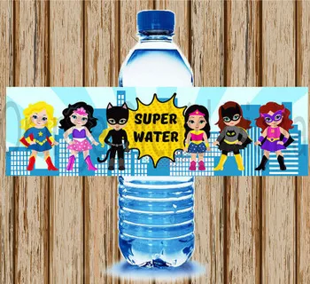 Wonder Woman Bottle Water Labels Stick Super Woman Party Wrappers Baby Shower Birthday Party Decorations Kids Party Supplies
Wonder Woman Bottle Water Labels Stick Super Woman Party Wrappers Baby Shower Birthday Party Decorations Kids Party Supplies