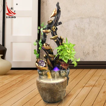Water humidifier Zhaocai features European creative balcony Fengshui round living room decorations floor decoration
Water humidifier Zhaocai features European creative balcony Fengshui round living room decorations floor decoration