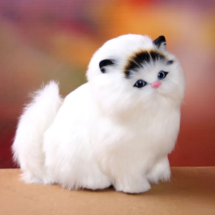 Черная голова, белая кошка из пушистого меха 20x16 см, кошка miaow со звуком, жесткая модель, украшение, подарок h1217
Черная голова, белая кошка из пушистого меха 20x16 см, кошка miaow со звуком, жесткая модель, украшение, подарок h1217