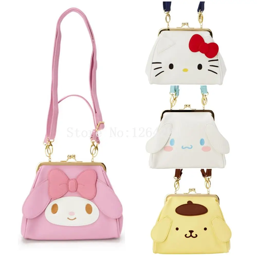 New Fashion My Melody Cinnamoroll PomPom Purin Girls PU Messenger Bags Kids Handbags For Children
New Fashion My Melody Cinnamoroll PomPom Purin Girls PU Messenger Bags Kids Handbags For Children