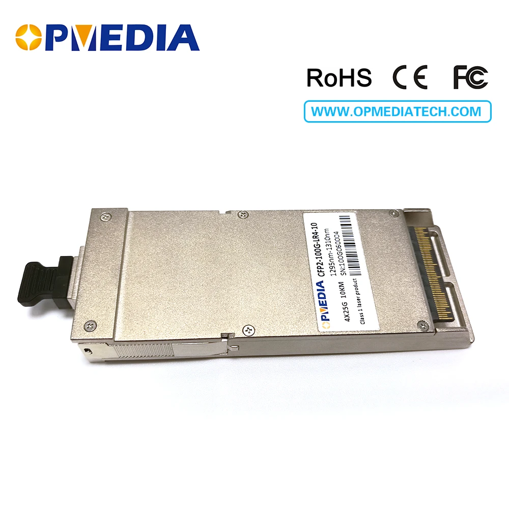 Compatible with cisco 100Gb/s LR4,1295-1310nm 10km CFP2 transceiver,4x25G CFP2 optical module,four lane 100G CFP2 module
Compatible with cisco 100Gb/s LR4,1295-1310nm 10km CFP2 transceiver,4x25G CFP2 optical module,four lane 100G CFP2 module