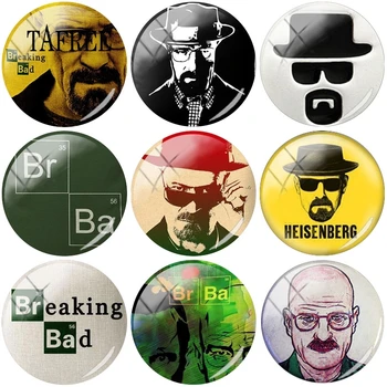 TAFREE Heisenberg Funny Picture 25mm Glass Cabochon Dome Breaking Bad For Bracelet Necklace Earrings Charms Jewelry Findings
TAFREE Heisenberg Funny Picture 25mm Glass Cabochon Dome Breaking Bad For Bracelet Necklace Earrings Charms Jewelry Findings