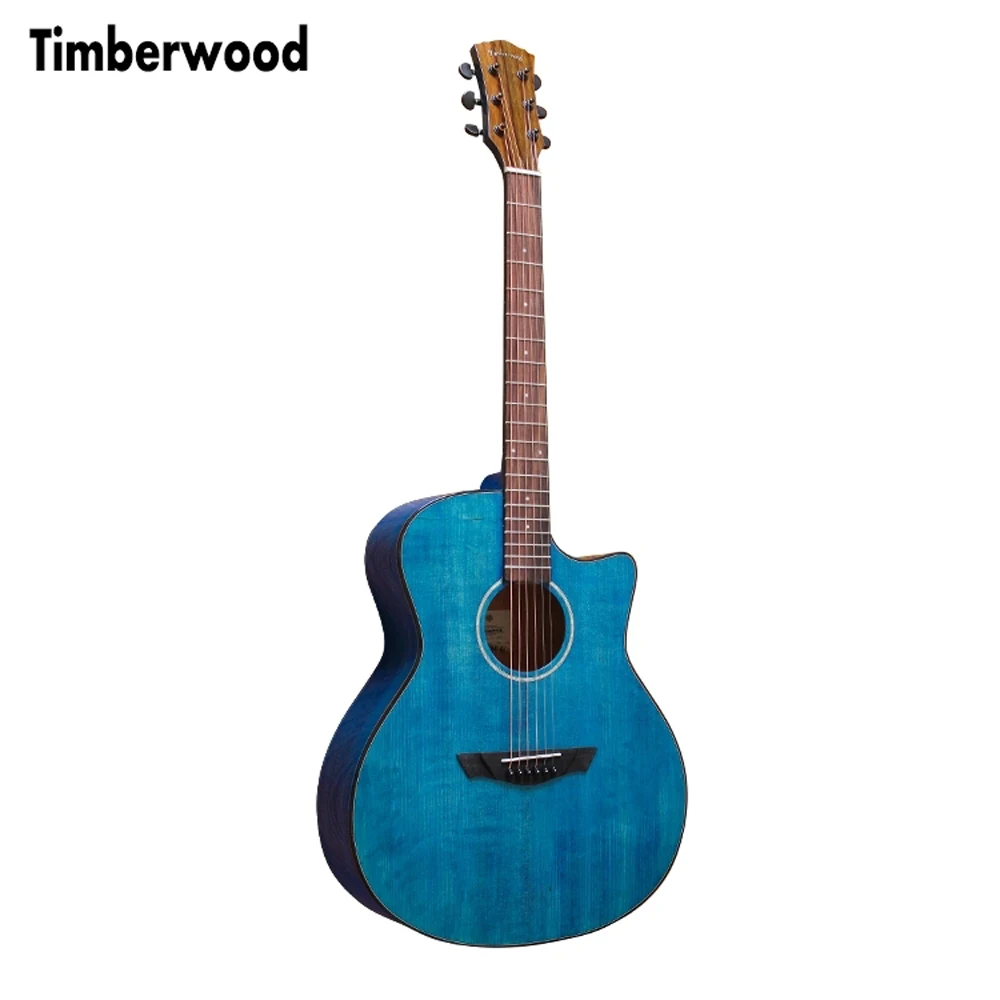 41 inch Cutaway Guitar Glossy Finishing Solid Spruce Sapele Acoustic Guitar Deep Blue color Guitar
41 inch Cutaway Guitar Glossy Finishing Solid Spruce Sapele Acoustic Guitar Deep Blue color Guitar