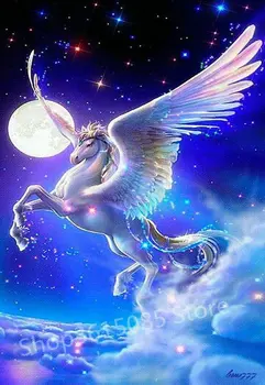 5d diy diamond painting Pegasus full square / round 3d diamond embroidery crystal mosaic horse wings 20x30cm
5d diy diamond painting Pegasus full square / round 3d diamond embroidery crystal mosaic horse wings 20x30cm