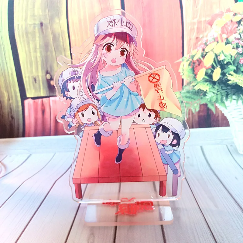 Anime Cells At Work Hataraku Saibou Platelet Acrylic Stand Figure Desktop Decoration Collection Model Toy Doll Gifts
Anime Cells At Work Hataraku Saibou Platelet Acrylic Stand Figure Desktop Decoration Collection Model Toy Doll Gifts