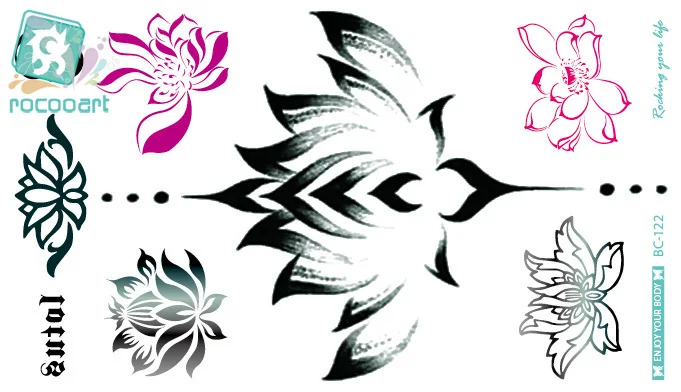 Rocooart BC-122 Body Wreath Sexy tatuagem Taty Body Art Temporary Tattoo Lotus Flower Water Drop Waist Circle Tatoo Sticker
Rocooart BC-122 Body Wreath Sexy tatuagem Taty Body Art Temporary Tattoo Lotus Flower Water Drop Waist Circle Tatoo Sticker