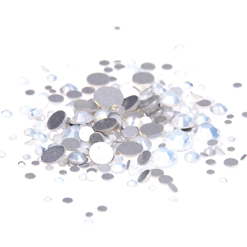 White Opal Non Hotfix Strass Glass Crystal Rhinestones 2016 New ss3-ss34 And Mixed For Nails Art Backpack Design Decorations
White Opal Non Hotfix Strass Glass Crystal Rhinestones 2016 New ss3-ss34 And Mixed For Nails Art Backpack Design Decorations