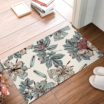 Vintage Butterflies Flower Door Mats Kitchen Floor Bath Entrance Rug Mat Absorbent Indoor Bathroom Decor Doormats
Vintage Butterflies Flower Door Mats Kitchen Floor Bath Entrance Rug Mat Absorbent Indoor Bathroom Decor Doormats