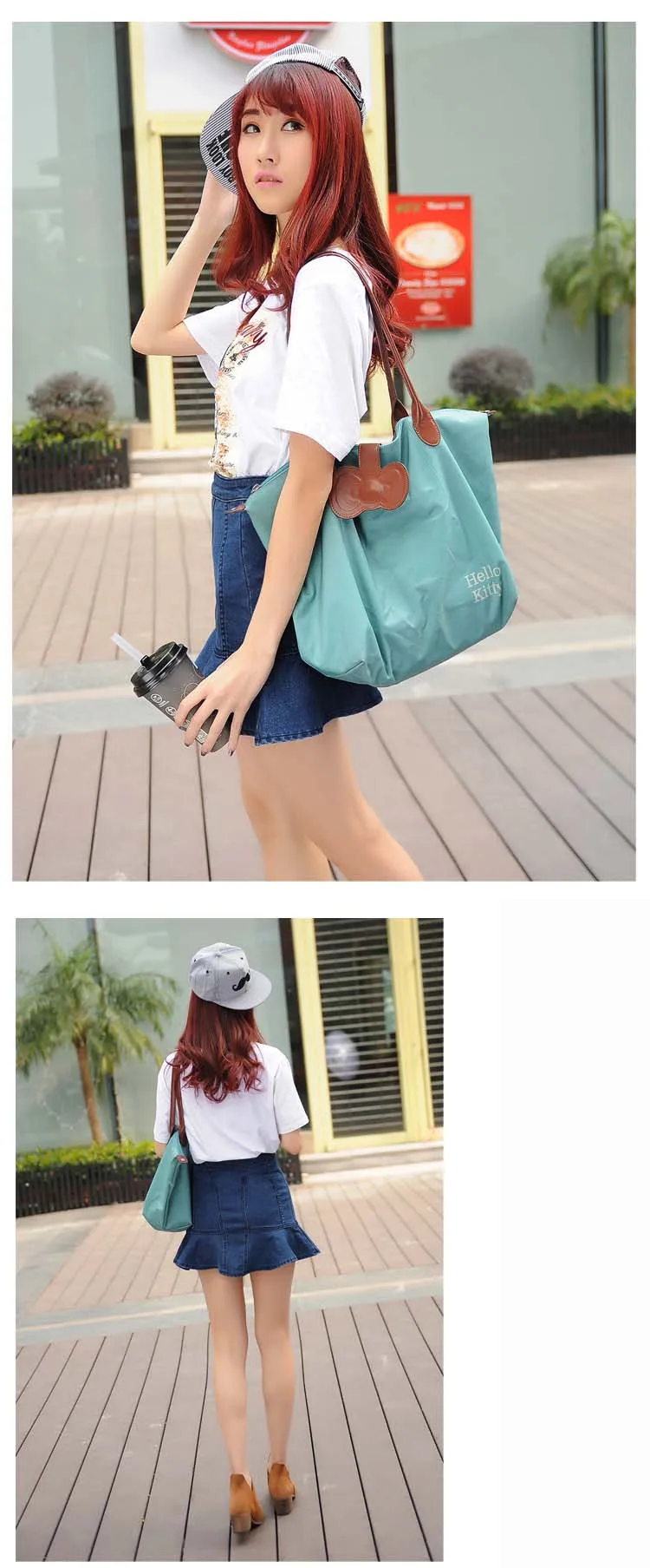 2018 fashion autumn newWomen's Clothing Summer Denim Skirts Plus Size Empire Stretch Sexy Jean Skirt Ladies Blue Jupe Ruffles Mini A-line Skirts (8)