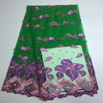 African France lace fabric high quality embroider with beads stones 5 yards African tulle laces for wedding dress party J313-2
African France lace fabric high quality embroider with beads stones 5 yards African tulle laces for wedding dress party J313-2