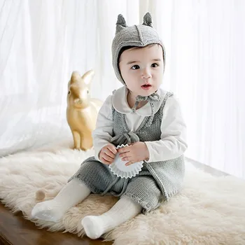 Children's clothing wool knitted boys girls baby vest pants suit infant clothing baby set 4 colors
Children's clothing wool knitted boys girls baby vest pants suit infant clothing baby set 4 colors
