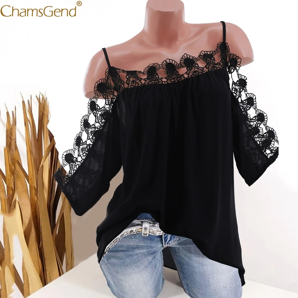 Plus Size Womens Tops And Blouses 2019 Women Lace Chiffon Blouse Women Shirt Floral Lace Short Sleeve Cold Shoulder Strappy Jun
Plus Size Womens Tops And Blouses 2019 Women Lace Chiffon Blouse Women Shirt Floral Lace Short Sleeve Cold Shoulder Strappy Jun