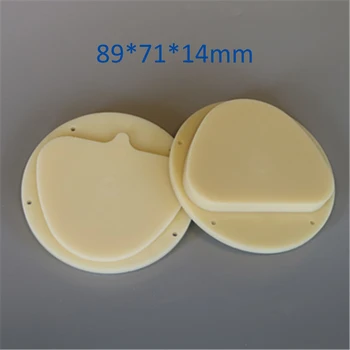 5 Pieces 89x71x14mm Dental PMMA Blocks For CADCAM Milling Amann Girrbach System Three Color PMMA Disc For Temporary Crowns
5 Pieces 89x71x14mm Dental PMMA Blocks For CADCAM Milling Amann Girrbach System Three Color PMMA Disc For Temporary Crowns