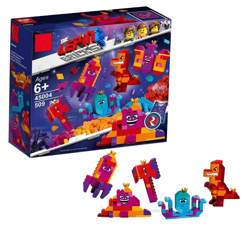 New Legoing Movie 2 Queen Watevra's Build Whatever Box Building Blocks Bricks Compatible Legoing Educational Toys Model Gifts
New Legoing Movie 2 Queen Watevra's Build Whatever Box Building Blocks Bricks Compatible Legoing Educational Toys Model Gifts