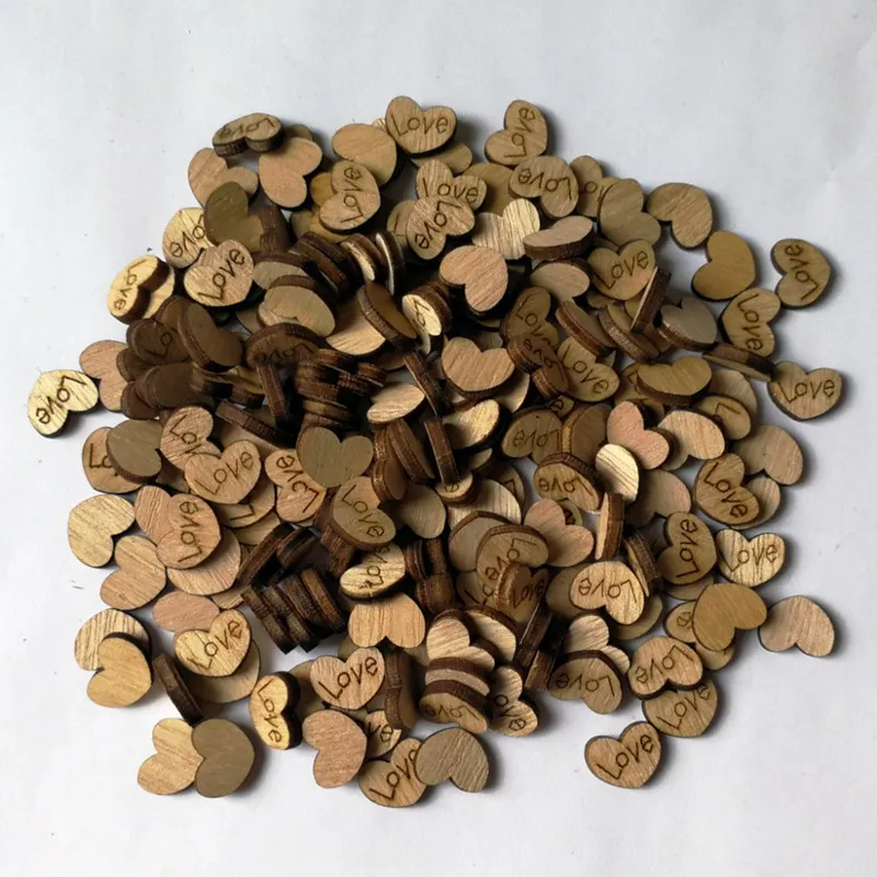 200PCS/Set Party Heart Rustic Wooden Love Ornaments Wedding Table Scatter Decoration Crafts Festival Party DIY Manual Patch
200PCS/Set Party Heart Rustic Wooden Love Ornaments Wedding Table Scatter Decoration Crafts Festival Party DIY Manual Patch