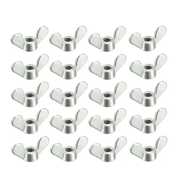 uxcell 20pcs Wing Nuts M4 M5 M6 M8 Butterfly Nut Zinc Plated Twisting Fasteners Accessory Parts for Indoor Outdoor
uxcell 20pcs Wing Nuts M4 M5 M6 M8 Butterfly Nut Zinc Plated Twisting Fasteners Accessory Parts for Indoor Outdoor
