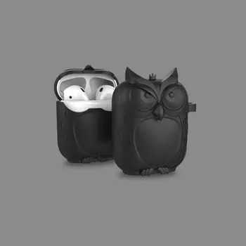 Cute Owl Shape Soft Silicone Shockproof Cover Protective Case With Carabiner For Apple AirPods Earphone Changing Case Wireless
Cute Owl Shape Soft Silicone Shockproof Cover Protective Case With Carabiner For Apple AirPods Earphone Changing Case Wireless