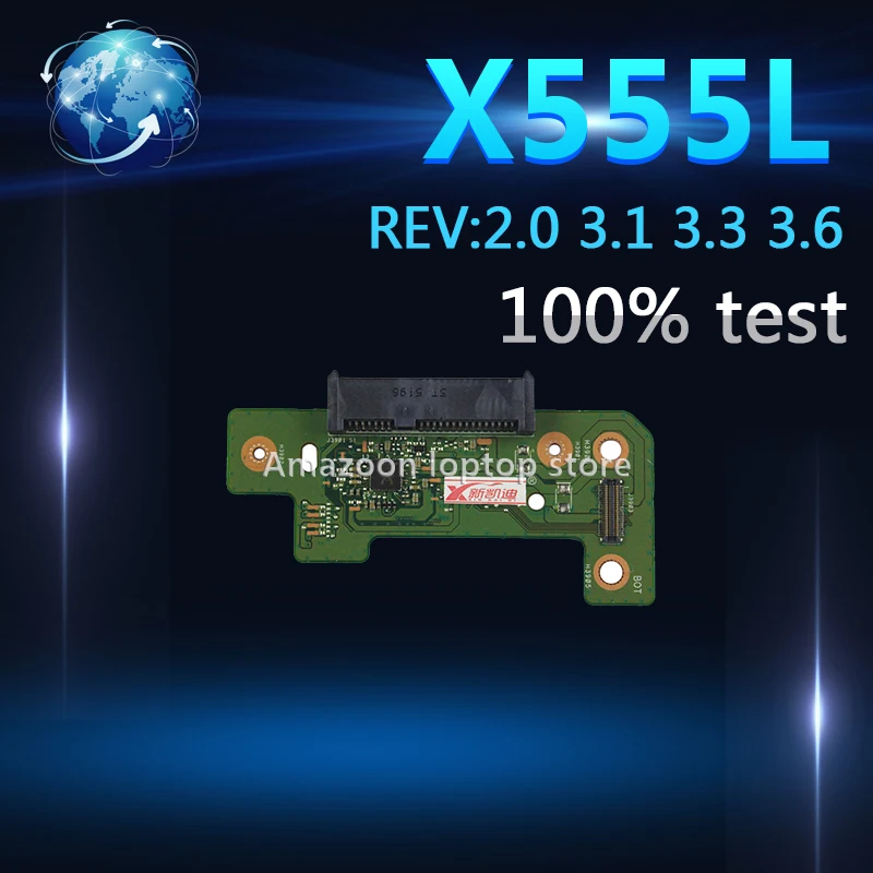 Reboto Original For Asus X555L X555LD Laptop HDD Hard Disk Drive Board X555LD REV:2.0 3.1 3.3 3.6 Version 100% Tested Fast Ship
Reboto Original For Asus X555L X555LD Laptop HDD Hard Disk Drive Board X555LD REV:2.0 3.1 3.3 3.6 Version 100% Tested Fast Ship