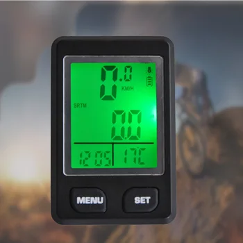 Multifunction digital LCD Backlight Wired Waterproof Bicycle Odometer Bike Speedometer Bicycle Stopwatch
Multifunction digital LCD Backlight Wired Waterproof Bicycle Odometer Bike Speedometer Bicycle Stopwatch