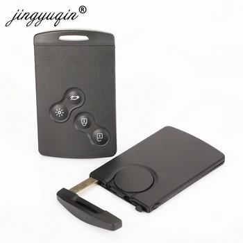 jingyuqin 4 Buttons Smart Remote Key Card FOB Case For Renault Koleos Clio Original Keys shell with Key Blank Replacement
jingyuqin 4 Buttons Smart Remote Key Card FOB Case For Renault Koleos Clio Original Keys shell with Key Blank Replacement
