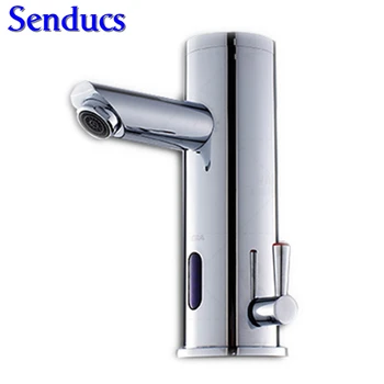 Free shipping senducs hot cold automatic basin mixer tap with top quality polished chrome hotel home bathroom sensor mixer tap
Free shipping senducs hot cold automatic basin mixer tap with top quality polished chrome hotel home bathroom sensor mixer tap
