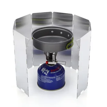 8/10 Plates Camping Equipment Foldable Stove Windshield Outdoor Camping Cooking BBQ Gas Stove Aluminium Alloy Wind Screen Shield
8/10 Plates Camping Equipment Foldable Stove Windshield Outdoor Camping Cooking BBQ Gas Stove Aluminium Alloy Wind Screen Shield
