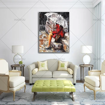 Hand Painted Abstract Pop Art Canvas Umbrella girl Canvas Picture Oil Painting For Living Room Home Wall Decoration Artwork
Hand Painted Abstract Pop Art Canvas Umbrella girl Canvas Picture Oil Painting For Living Room Home Wall Decoration Artwork